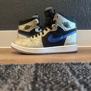 Nike Jordan 1 Zoom- Gold Laser